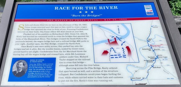 RACE FOR THE RIVER WAR MEMORIAL PANEL