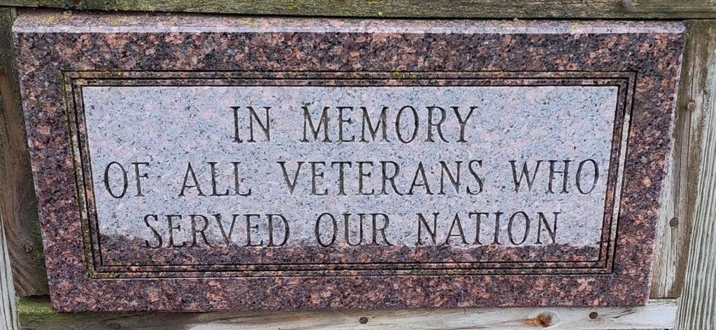 REESE ALL VETERANS MEMORIAL STONE