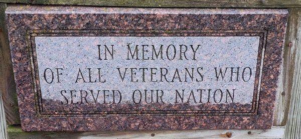REESE ALL VETERANS MEMORIAL STONE