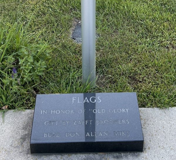 REFLECTIONS MEMORIAL PARK FLAG POLE STONE