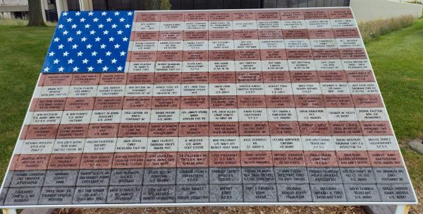 SAGINAW COUNTY VETERANS HONOR ROLL MEMORIAL BRICKS