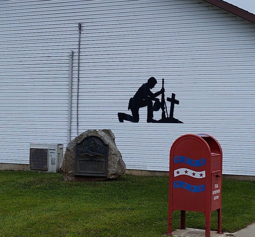 SANDUSKY WAR MEMORIAL SILHOUETTE