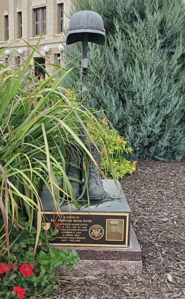 SGT. NICHOLAS SANTO NOLTE WAR MEMORIAL BATTLEFIELD CROSS