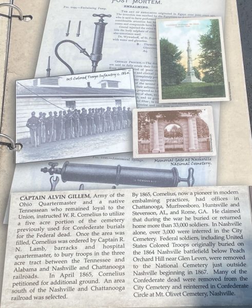 THE CIVIL WAR AND ITS AFTERMATH MEMORIAL BOOK SECTION B