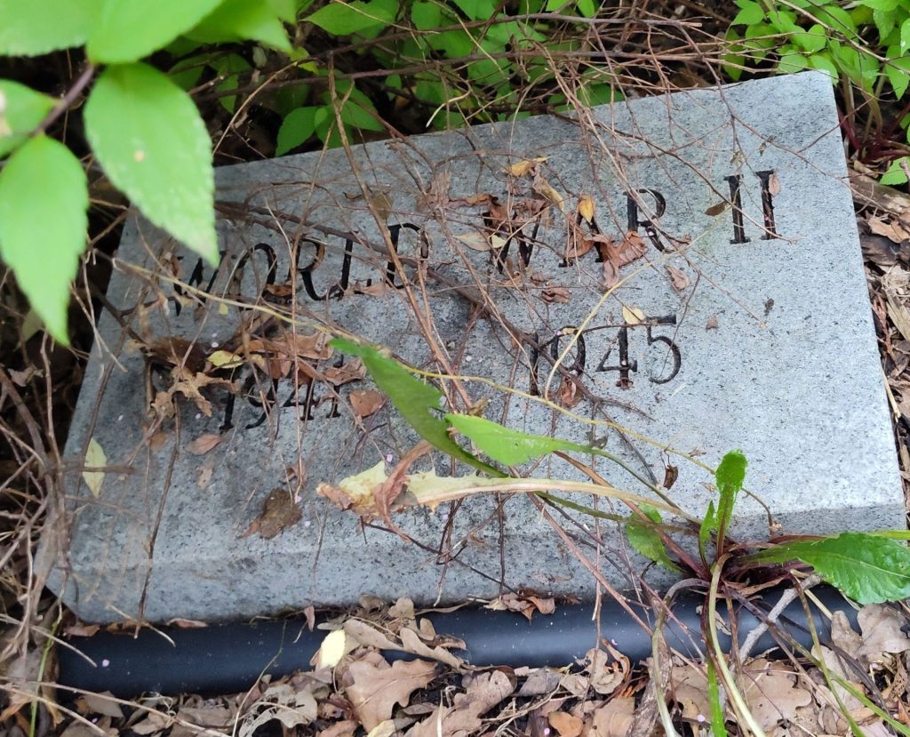 V.F.W. POST 4164 VETERANS MEMORIAL STONE A
