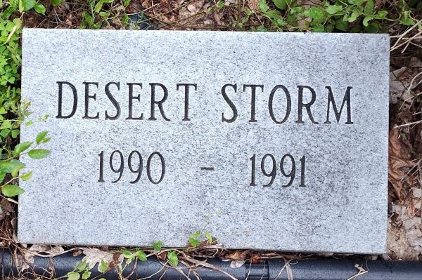 V.F.W. POST 4164 VETERANS MEMORIAL STONE D