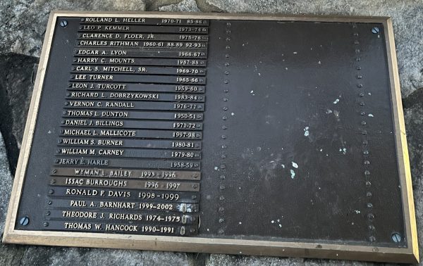 VFW POST 160 VETERANS MEMORIAL PLAQUE C