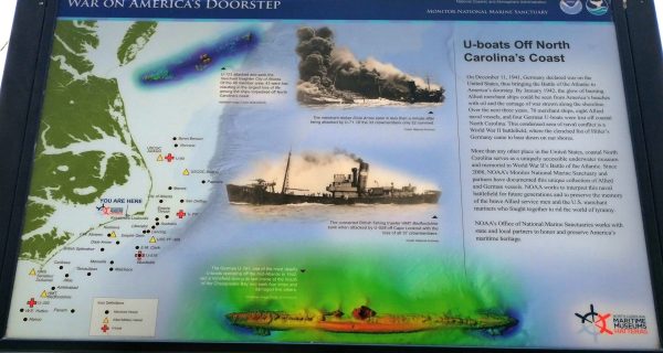 WAR ON AMERICA’S DOORSTEP OFF NORTH CAROLINA MEMORIAL PANEL