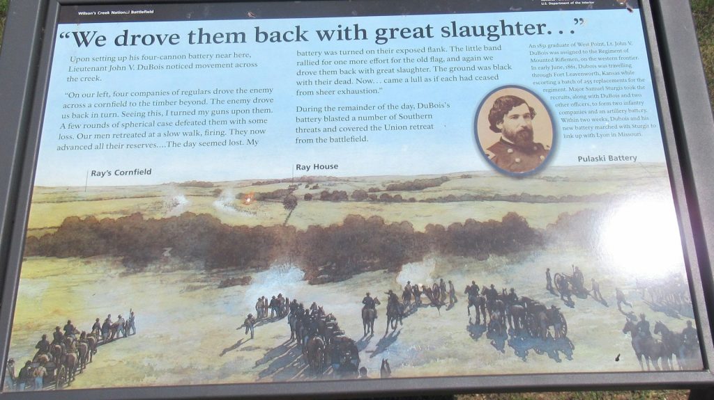 “WE DROVE THEM BACK WITH GREAT SLAUGHTER” WAR MEMORIAL PANEL