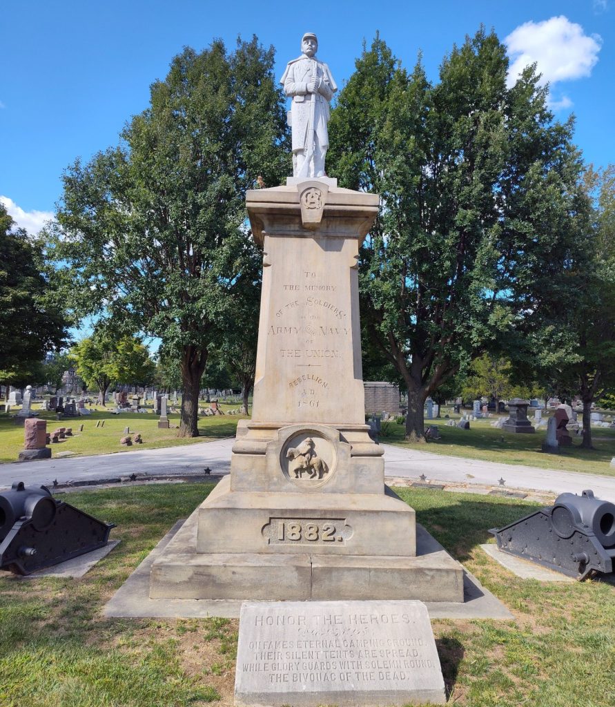 WILLOW CEMETERY CIVIL WAR MEMORIAL