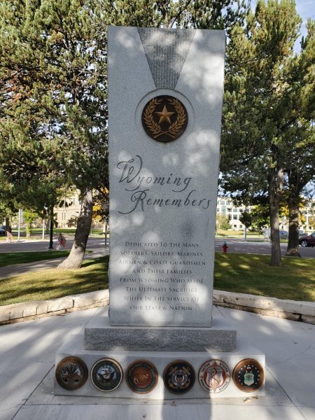 WYOMING REMEMBERS ULTIMATE SACRIFICE WAR MEMORIAL