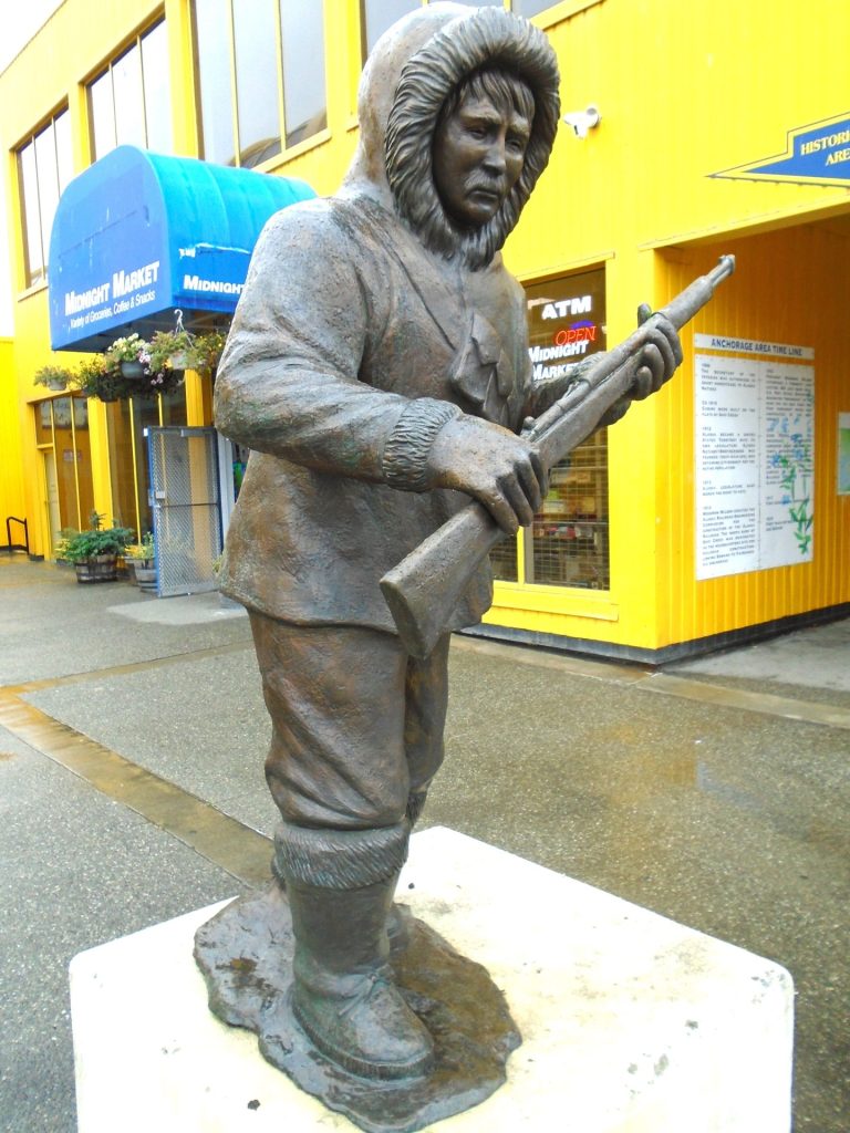 ALASKA TERRITORIAL GUARD WAR MEMORIAL ANCHORAGE