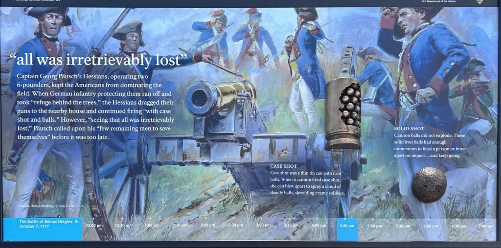 “ALL WAS IRRETRIEVABLY LOST” REVOLUTIONARY WAR MEMORIAL PANEL