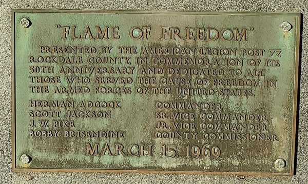 AMERICAN LEGION POST 77 “FLAME OF FREEDOM” WAR MEMORIAL