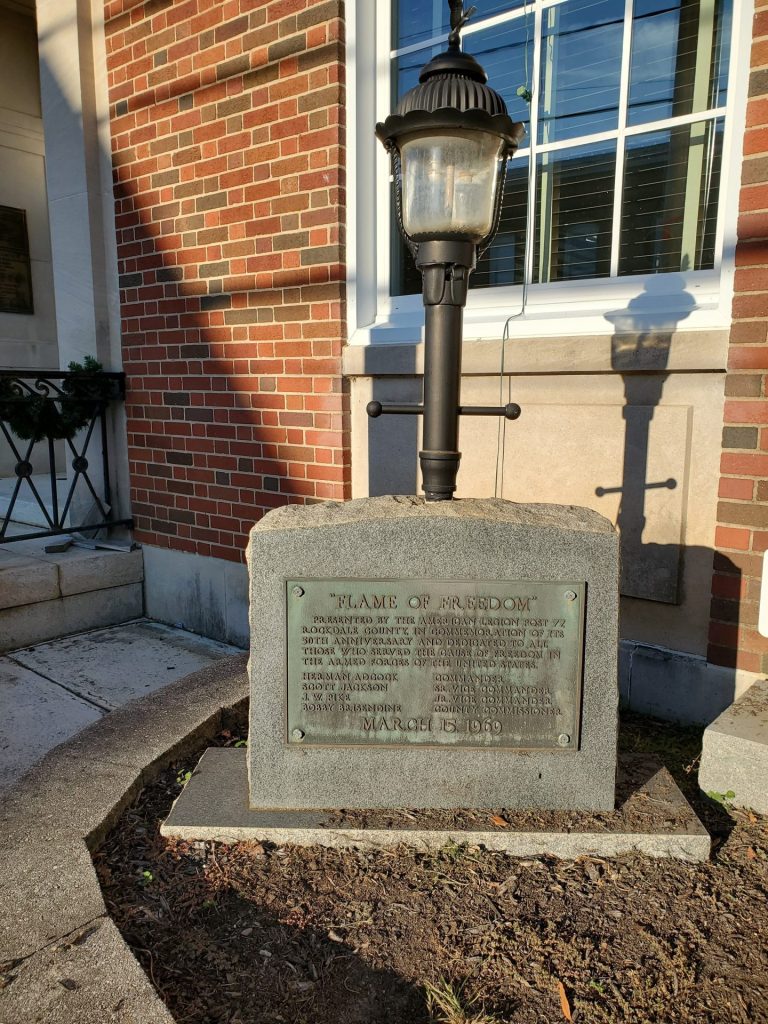 AMERICAN LEGION POST 77 “FLAME OF FREEDOM” WAR MEMORIAL