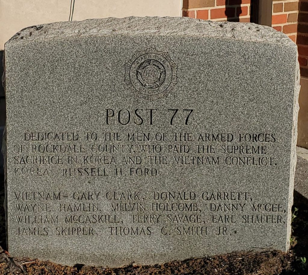 AMERICAN LEGION POST 77 KOREA AND VIETNAM CONFLICT MEMORIAL