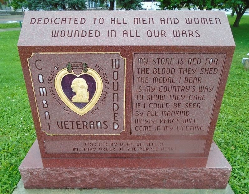 ANCHORAGE COMBATE WOUNDED VETERANS WAR MEMORIAL
