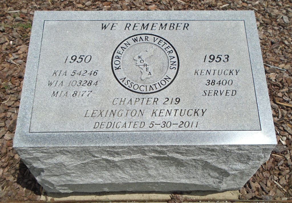 CAMP NELSON NATIONAL CEMETERY KOREAN WAR VETERANS MEMORIAL