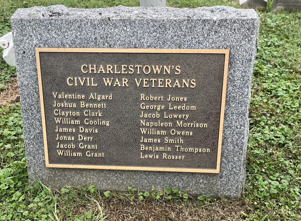 CHARLESTOWN’S CIVIL WAR VETERANS MEMORIAL