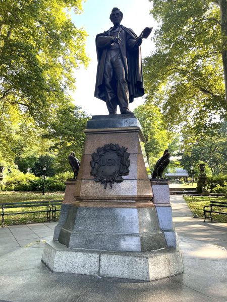 CITY OF BROOKLYN ABRAHAM LINCOLN WAR MEMORIAL STATUE