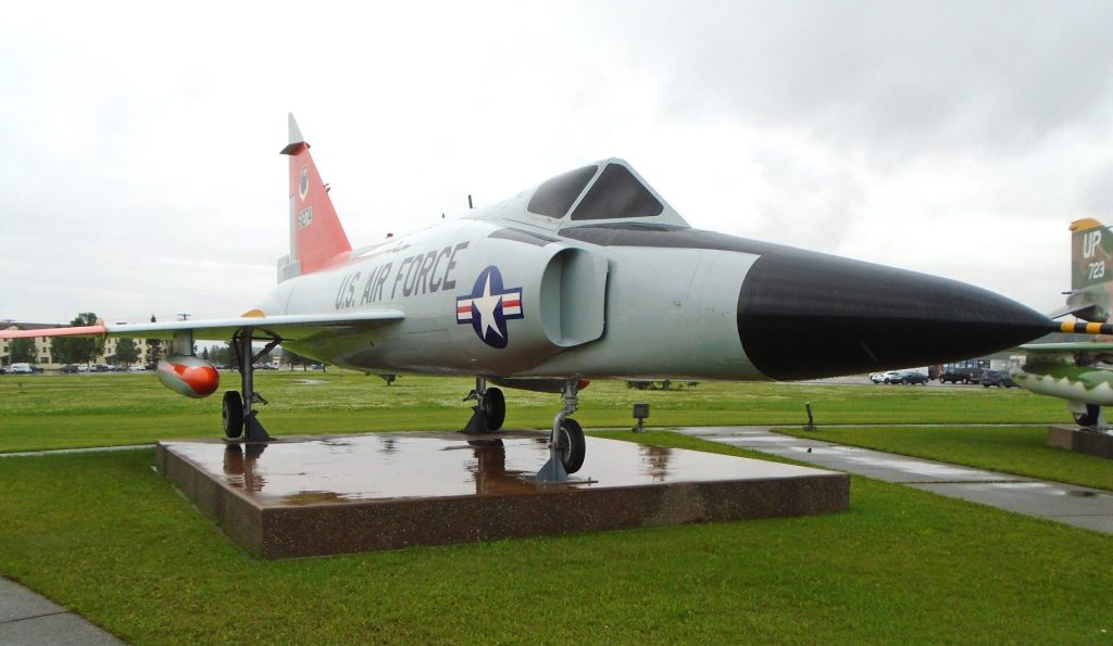 CONVAIR F-102 DELTA DAGGER MEMORIAL AIRCRAFT
