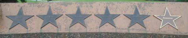 ELMENDORF AIR FORCE BASE WAR MEMORIAL STARS