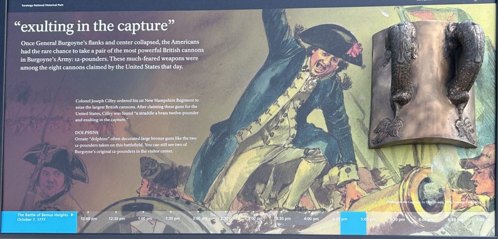 “EXULTING IN THE CAPTURE” REVOLUTIONARY WAR MEMORIAL PANEL