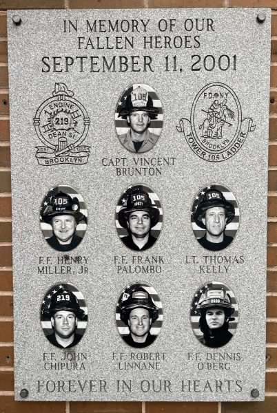 FALLEN HEROES SEPTEMBER 11, 2001 MEMORIAL