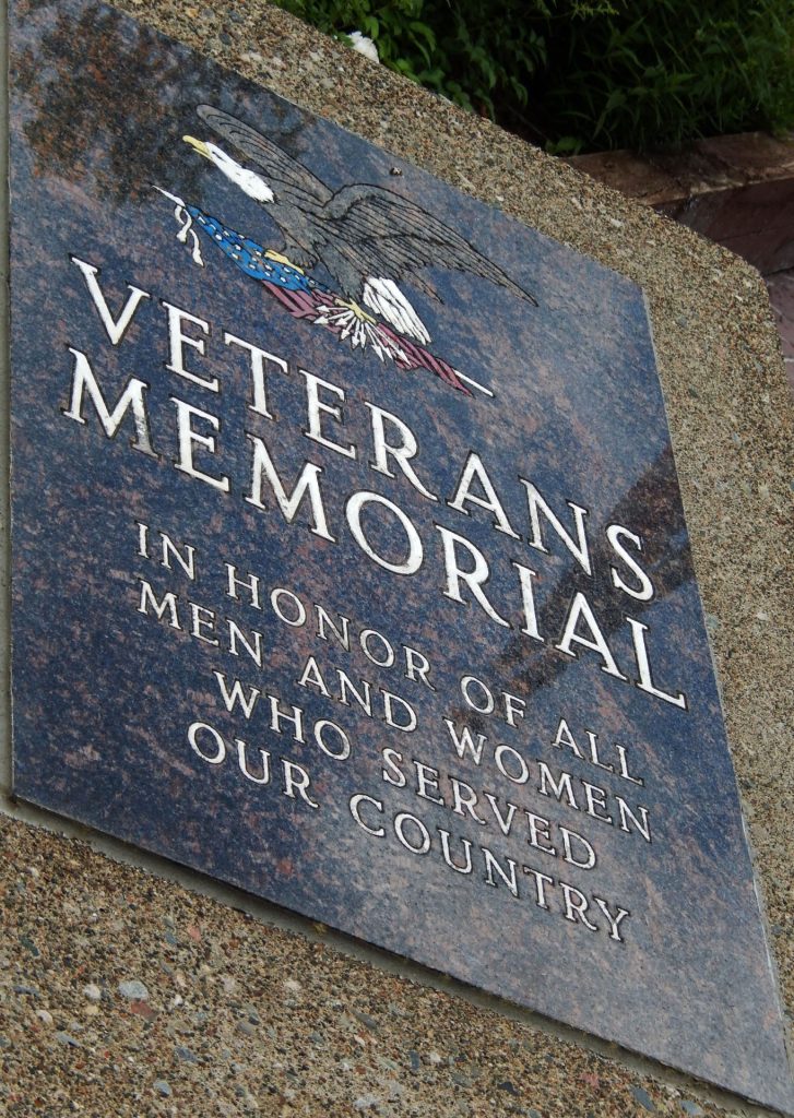 FLOODWOOD VETERANS MEMORIAL STONE A