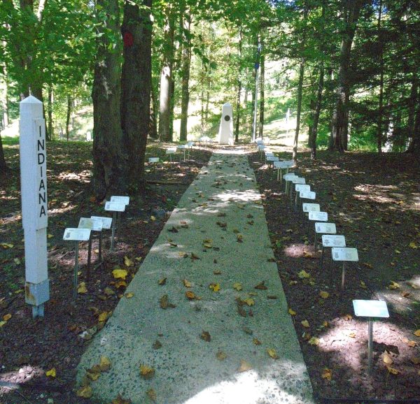 INDIANA MEDAL OF HONOR WAR MEMORIAL GROVE
