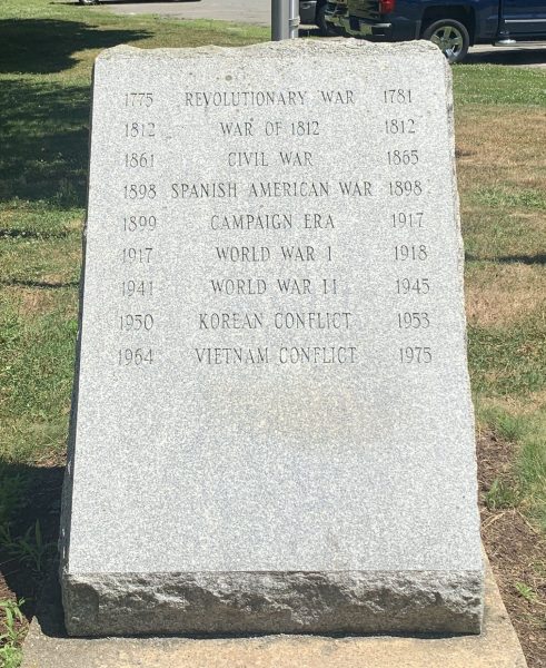 IPSWICH VETERANS MEMORIAL CENTER STONE
