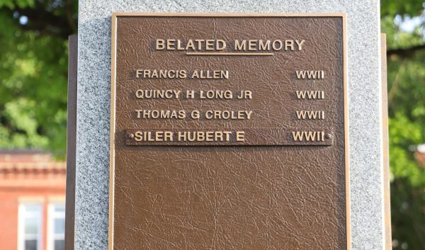JELLICO AREA VETERANS MEMORIAL PLAQUE C
