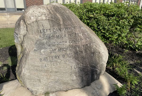 LEFT CANTONMENT ANDERSON WAR MEMORIAL ROCK