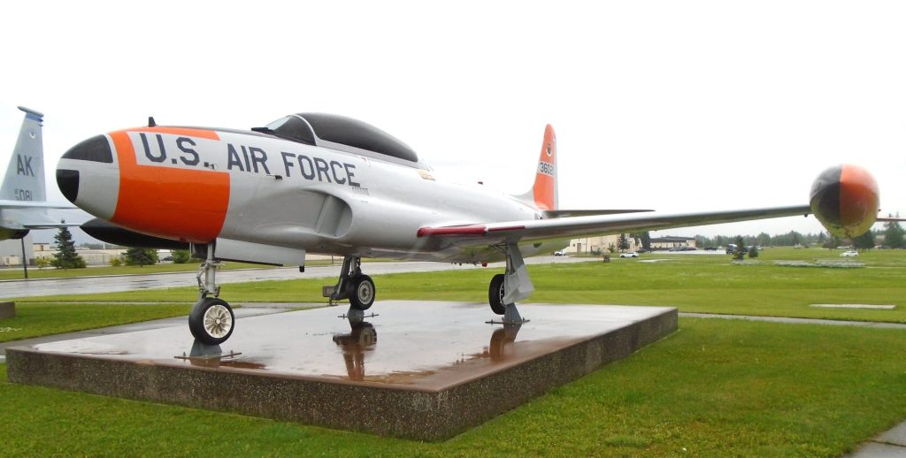 LOCKHEED T-33 TEE BIRD MEMORIAL AIRCRAFT