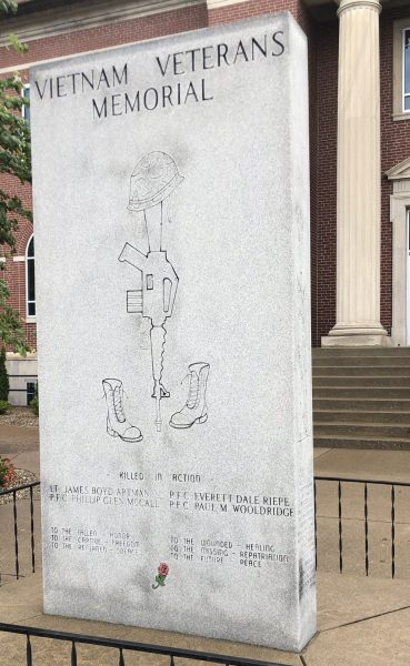 MASSAC COUNTY VIETNAM VETERANS MEMORIAL SIDE B