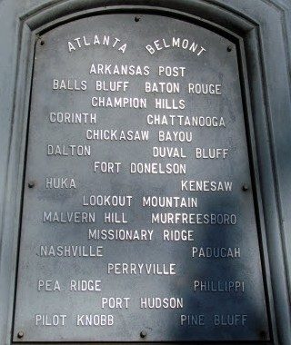 MISHAWAKA CIVIL WAR SOLDIERS AND SAILORS MEMORIAL SIDE B