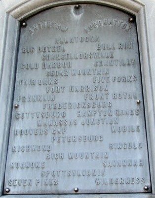 MISHAWAKA CIVIL WAR SOLDIERS AND SAILORS MEMORIAL SIDE D