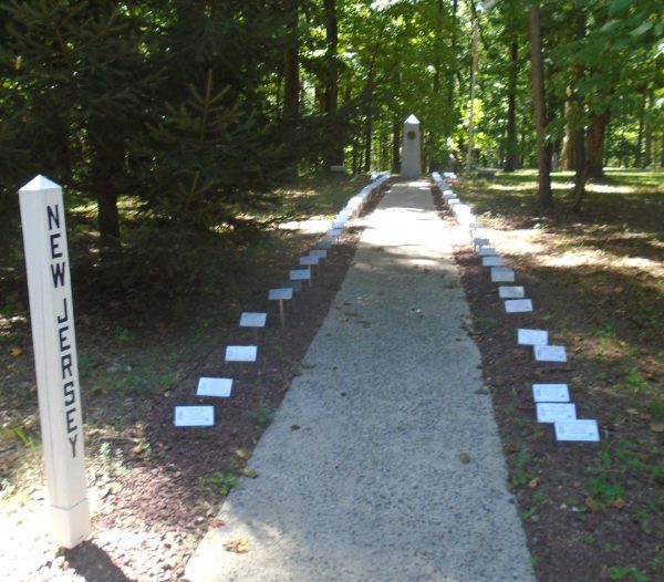 NEW JERSEY MEDAL OF HONOR WAR MEMORIAL GROVE