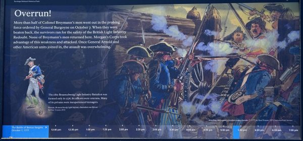 OVERRUN! REVOLUTIONARY WAR MEMORIAL PANEL