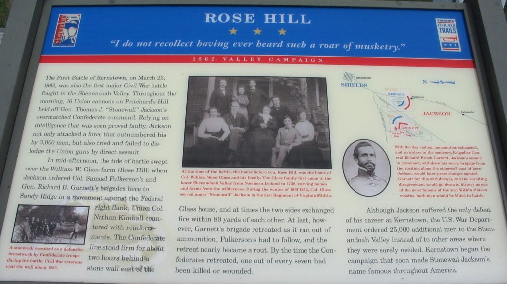 ROSE HILL ROAR OF MUSKETRY WAR MEMORIAL PANEL