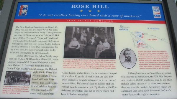 ROSE HILL ROAR OF MUSKETRY WAR MEMORIAL PANEL