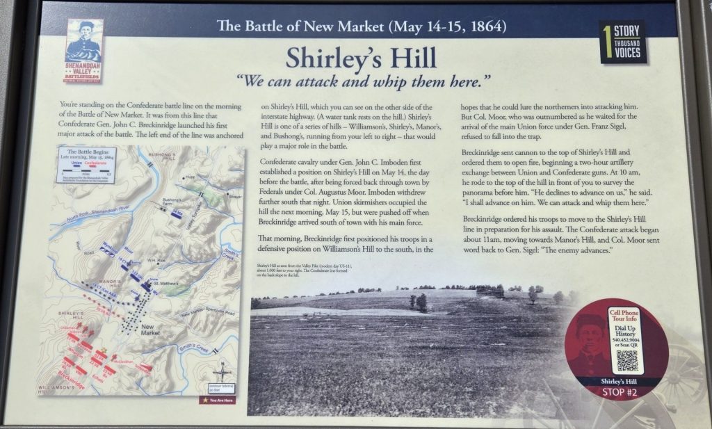 SHIRLEY’S HILL WAR MEMORIAL PANEL