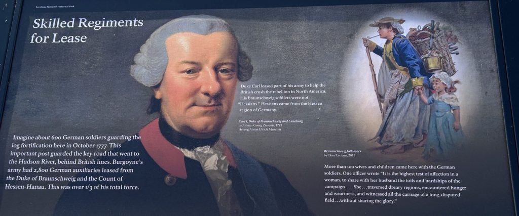 SKILLED REGIMENTS FOR LEAVE REVOLUTIONARY WAR MEMORIAL PANEL