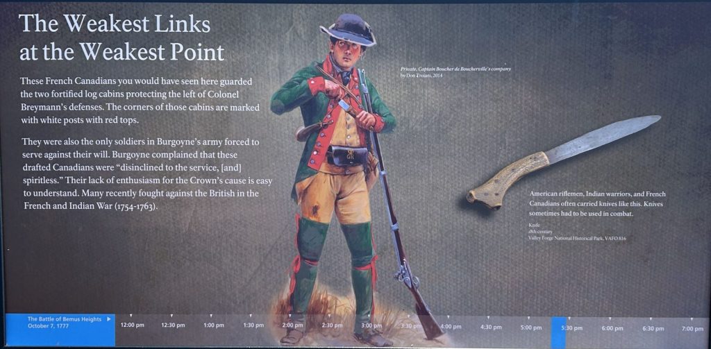 THE WEAKEST LINKS AT THE WEAKEST POINT REVOLUTIONARY WAR MEMORIAL PANEL