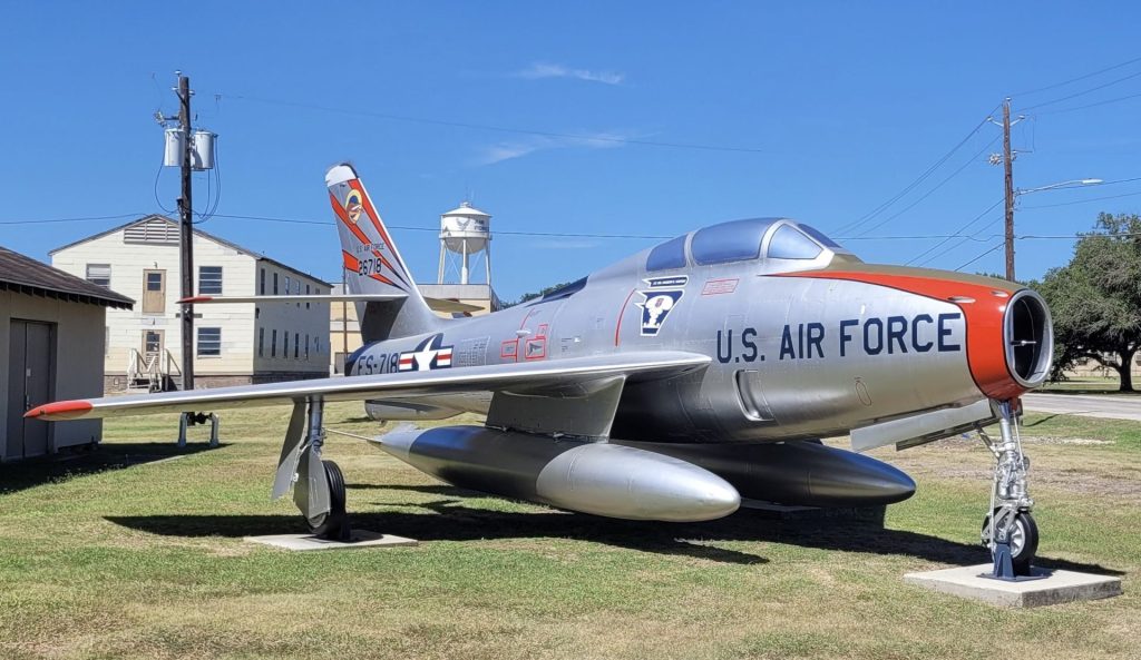 “THUNDERSTREAK” F-84F MEMORIAL AIRCRAFT