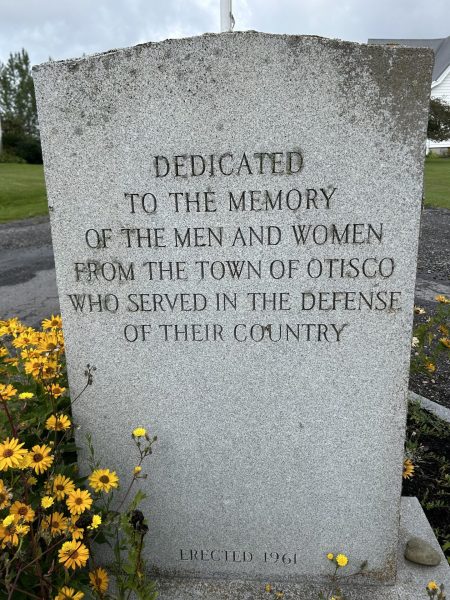 TOWN OF OTISCO VETERANS MEMORIAL