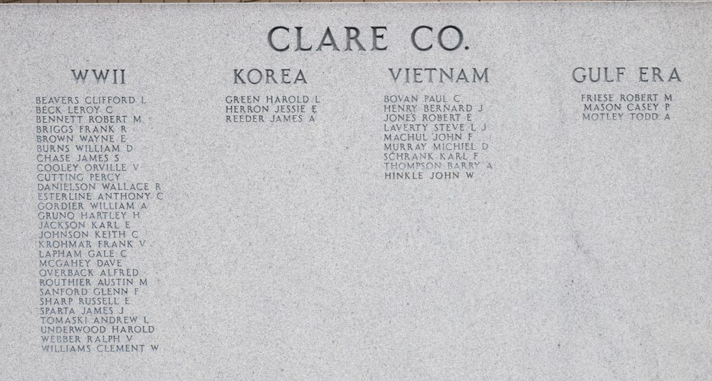 VETERANS FREEDOM PARK “WALL OF TEARS” MEMORIAL STONE B