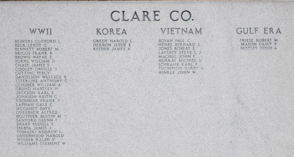 VETERANS FREEDOM PARK “WALL OF TEARS” MEMORIAL STONE B