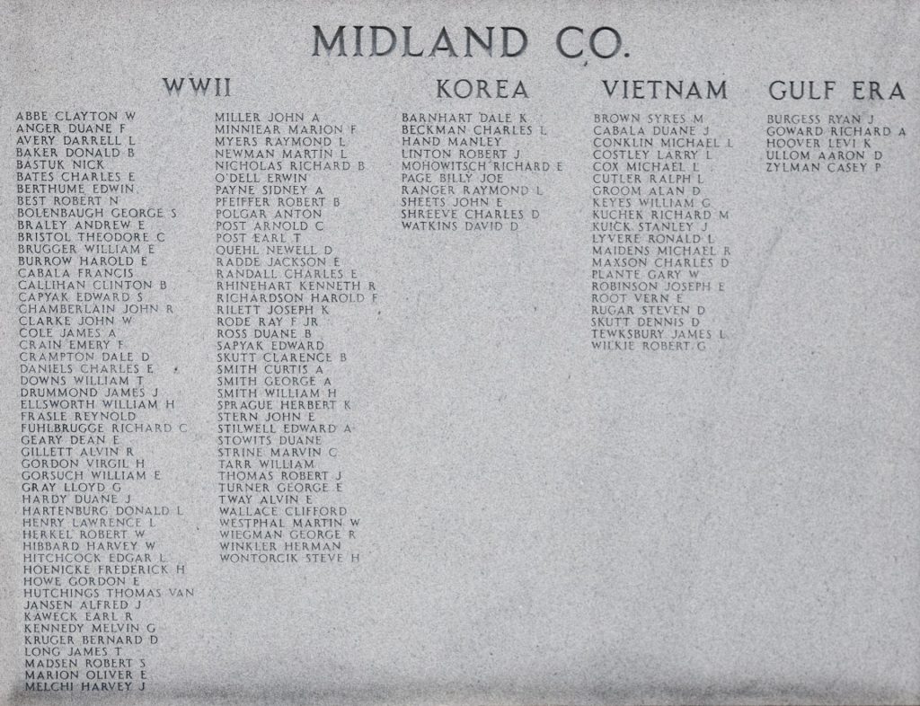 VETERANS FREEDOM PARK “WALL OF TEARS” MEMORIAL STONE E