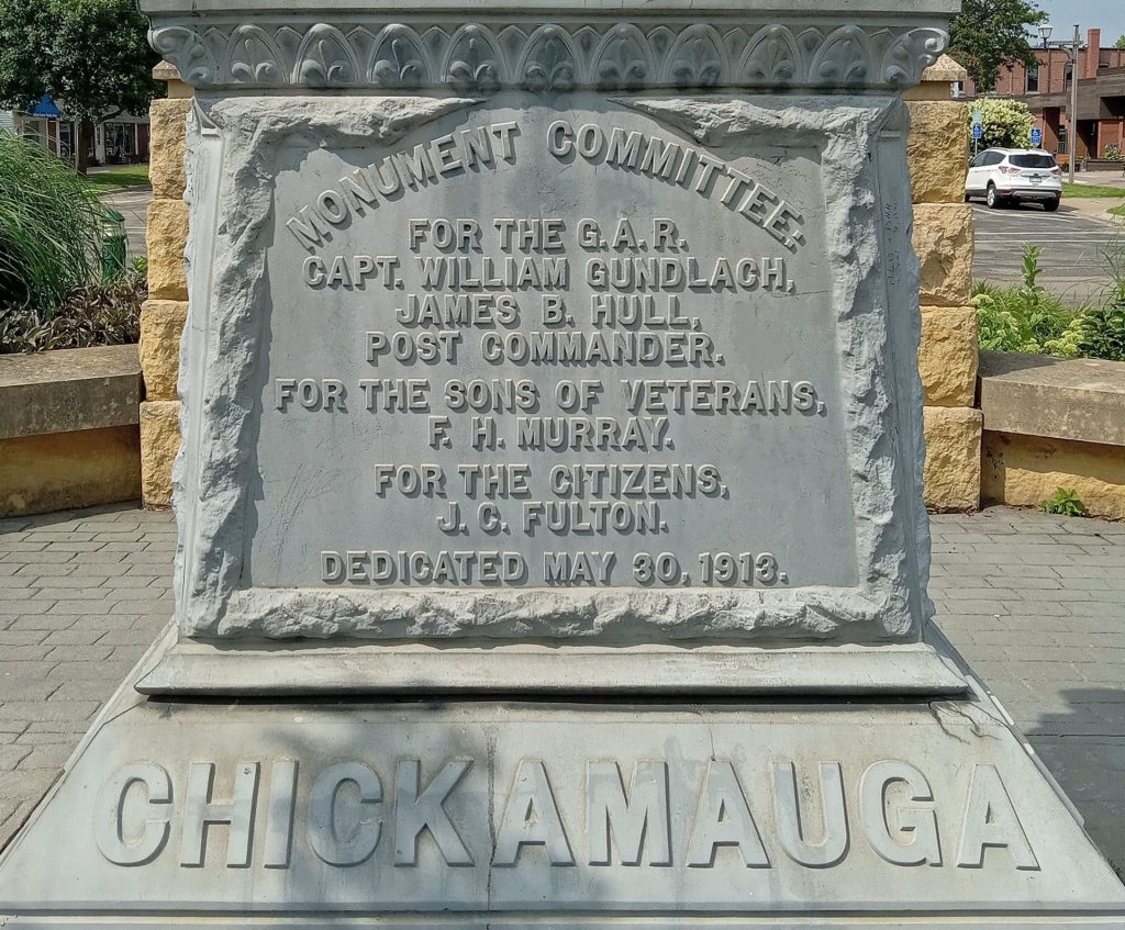 WHITE BEAR CIVIL WAR MEMORIAL SIDE C